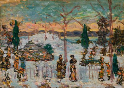 Schnee im April von Maurice Brazil Prendergast